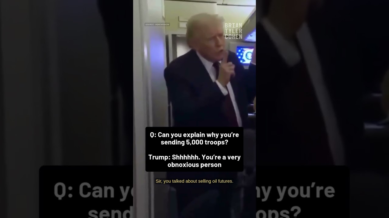 Trump RIPS reporter for asking simple question about Iran