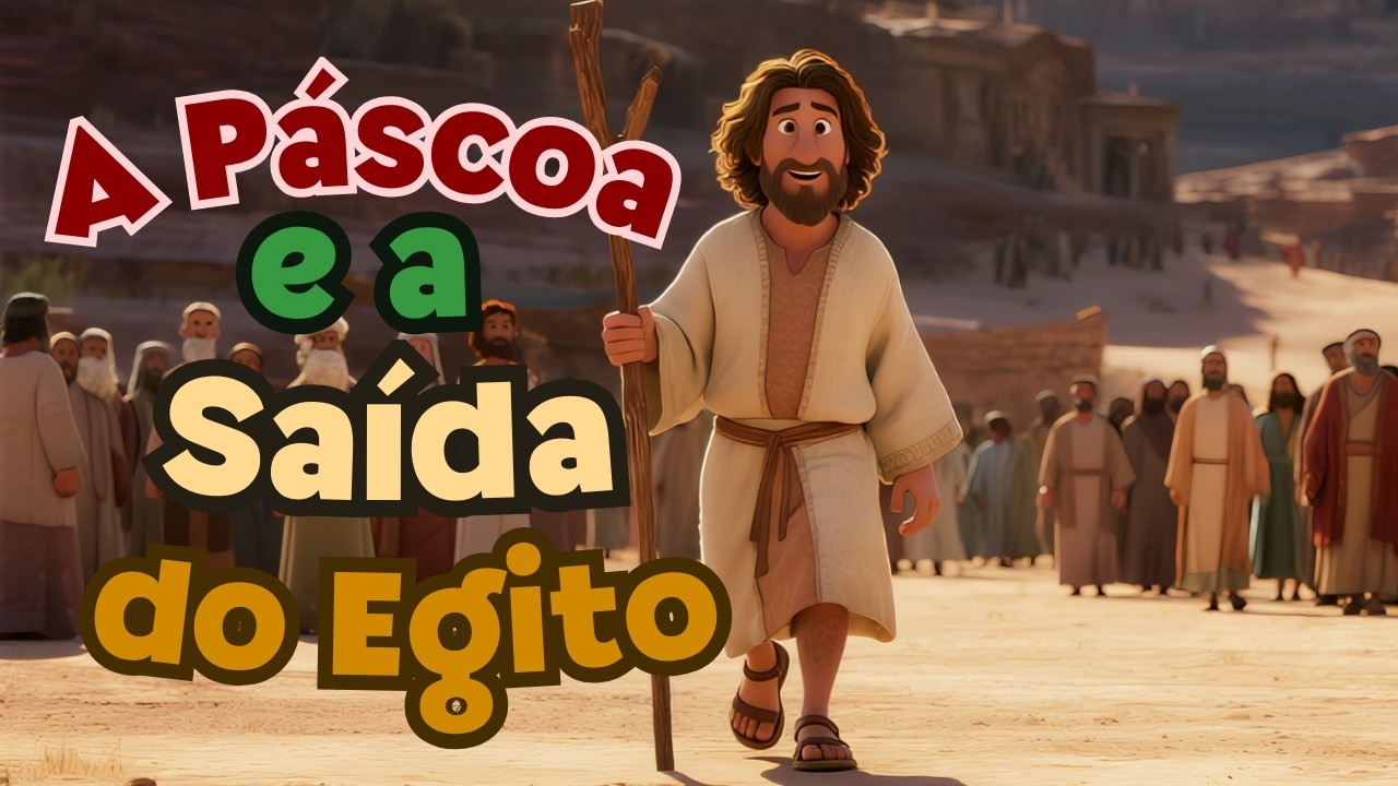 A Páscoa e a Saída do Egito 🐑✨ | A Libertação do Povo de Deus | História Bíblica Infantil