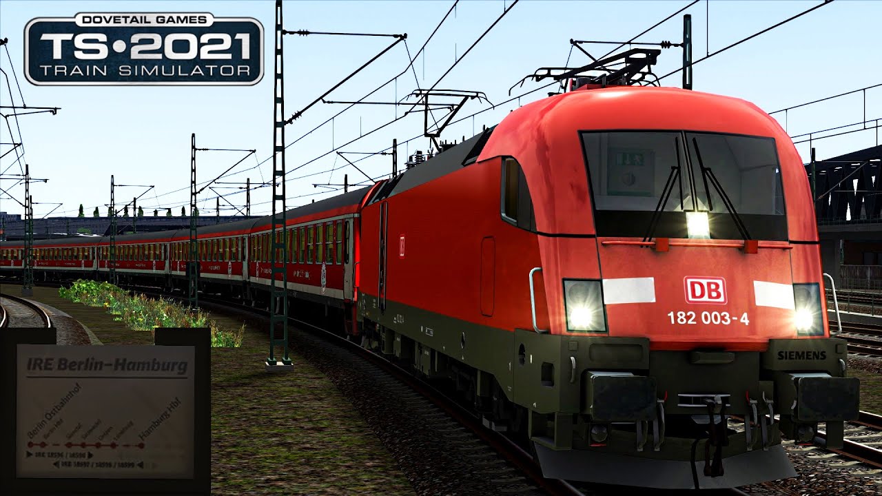 TRAIN SIMULATOR 2021 - IRE 4275 nach Berlin Ostbahnhof | HRQ Siemens Taurus ES64U