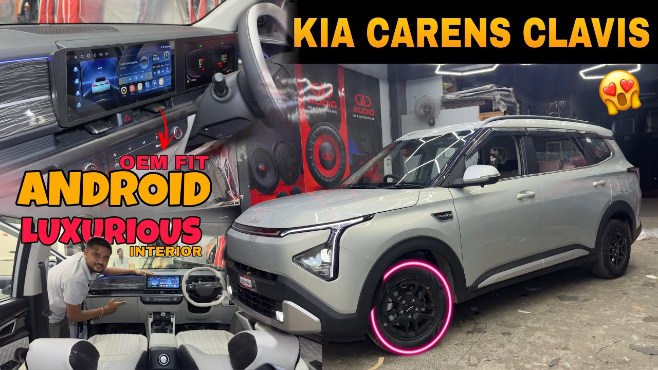 Kia Carens Clavis Luxury Interior 2025 w (13” Oem Screen🔥) | Clavis Modification | | Clavis Modified
