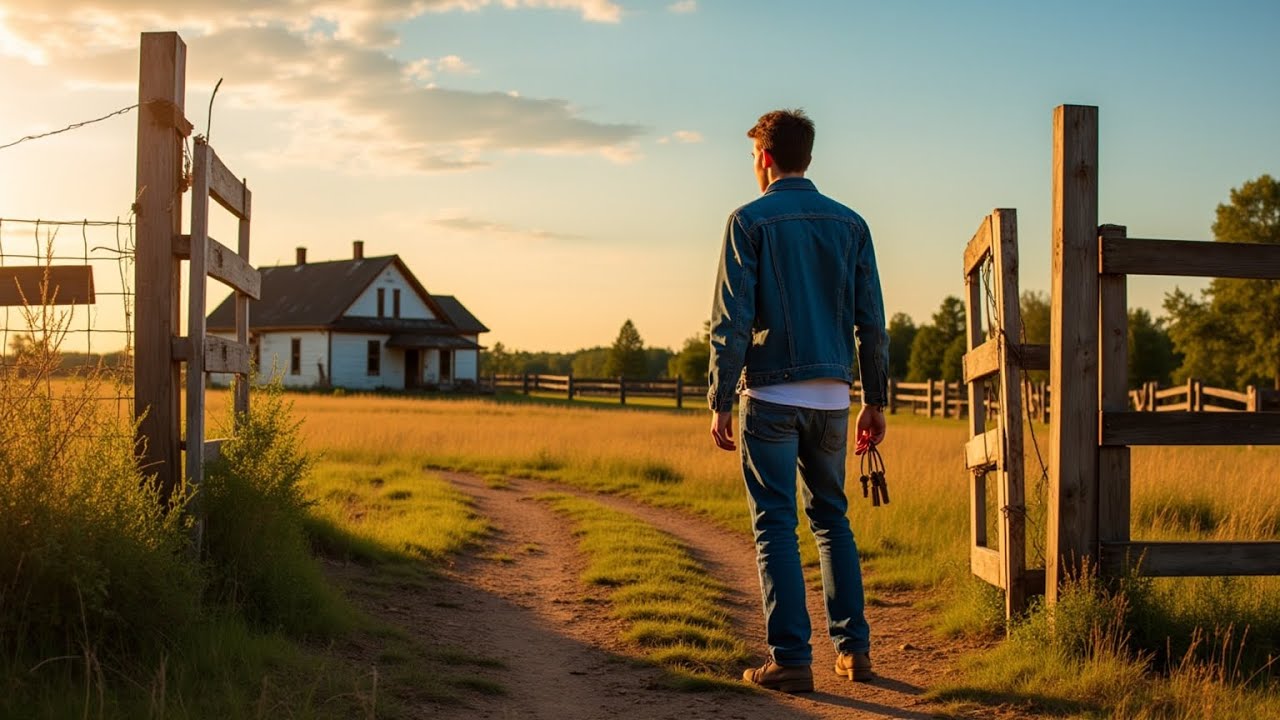 When I left the orphanage, a stranger handed me keys to my grandfather's forgotten 300-acre farm
