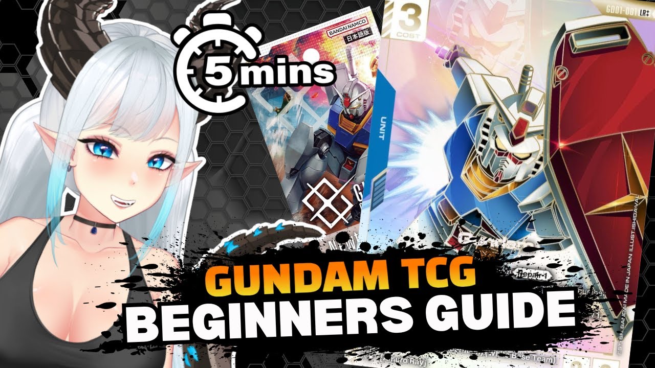 Gundam TCG in 5 Minutes!? Easy Beginner’s Guide!