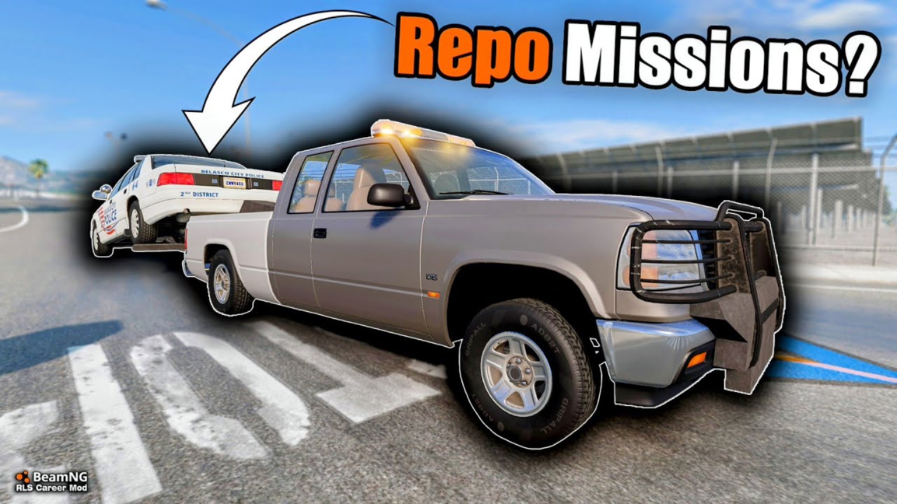 I Made a HUGE Profit Repoing Cars! | BeamNG.drive Career Mode (RLS Mod)