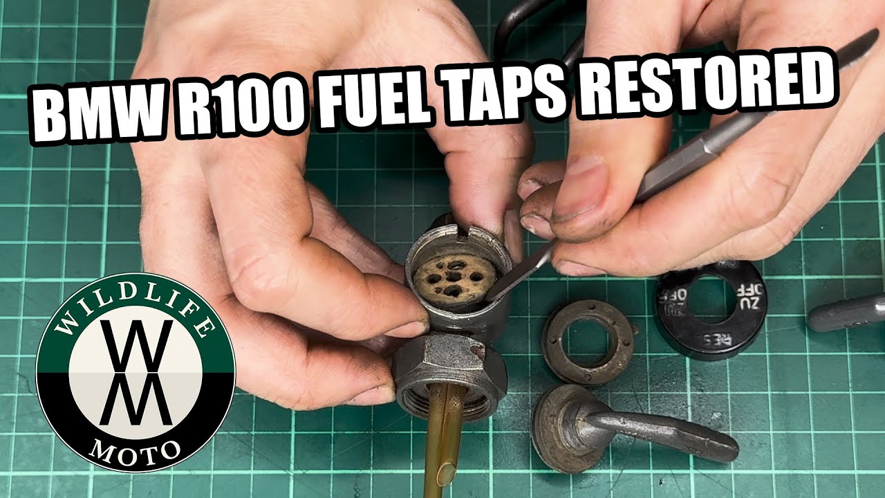 42 Year Old Fuel Tap Restoration: 1981 BMW R100 CS