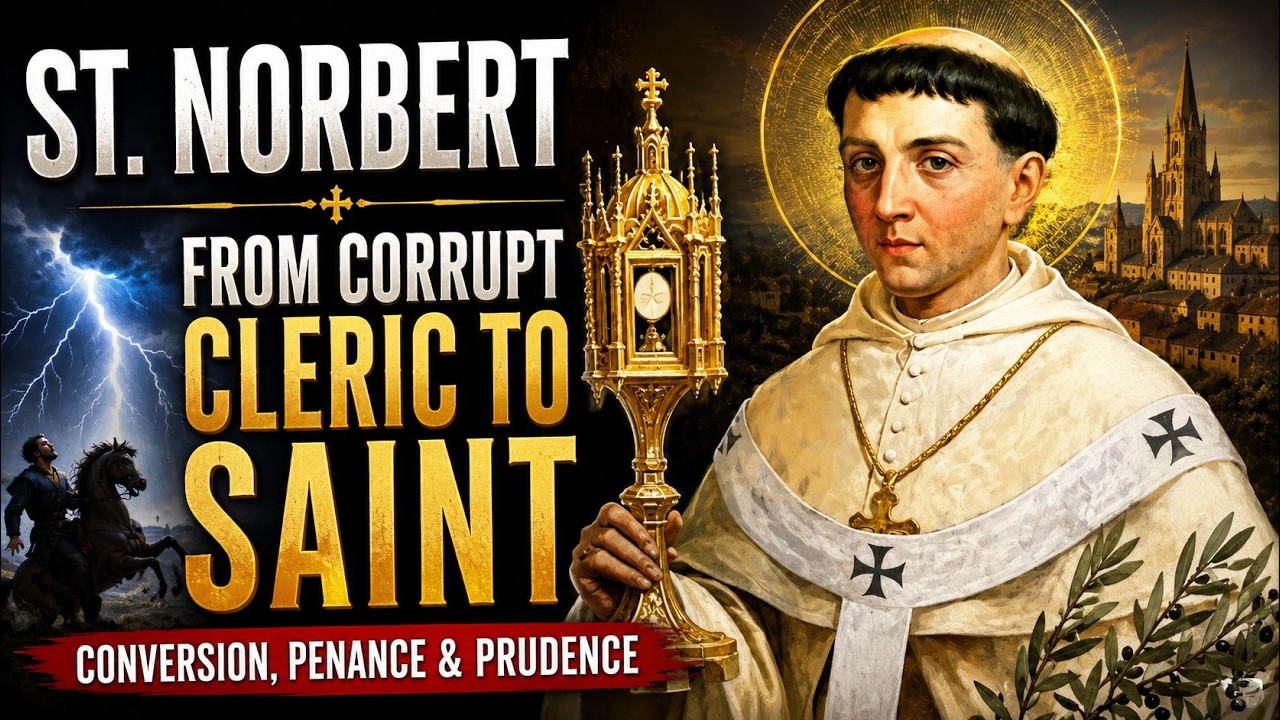 St. Norbert (6 June): Even After Conversion You Can Always Learn Something