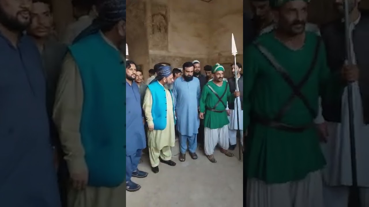 Hazrat sakhi sultan baba jani sarkar Allah waly visit shahi qeela in Lahore (SubhanAllah)