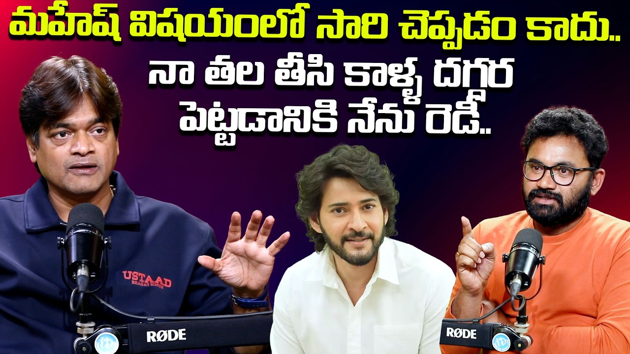 మహేష్ విషయంలో సారి చెప్పడం కాదు | Director Harish Shankar About Mahesh Babu | iDream TV