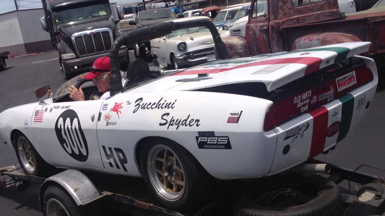 Fiat Abarth 850 Spider Race Car ansa exhaust