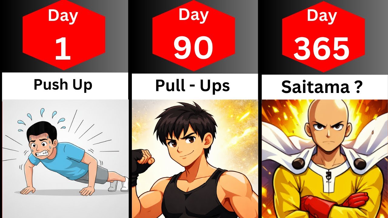 365 Days of Saitama Workout | Comparison