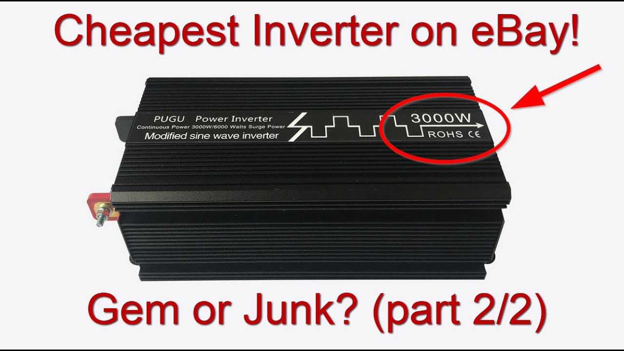 I bought the Cheapest Inverter on eBay part 2/2