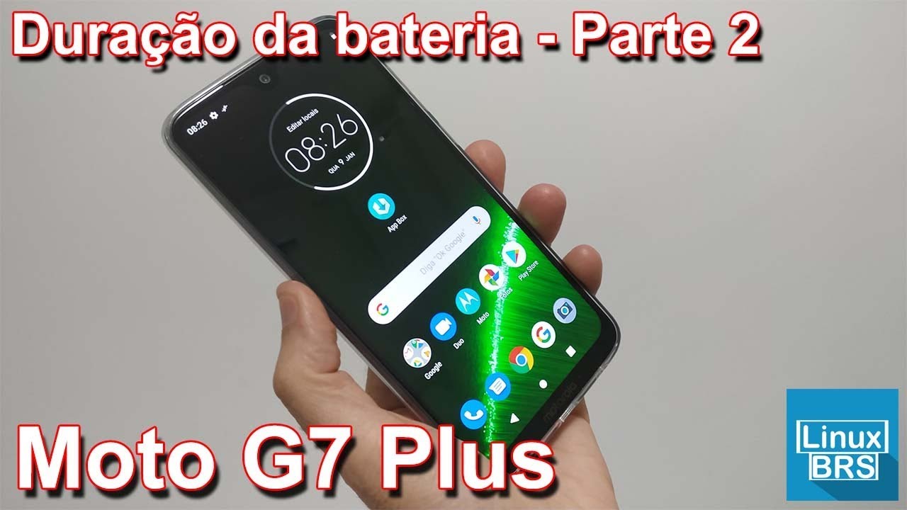 MOTOROLA MOTO G7 PLUS - DURAÇÃO BATERIA - PARTE 2