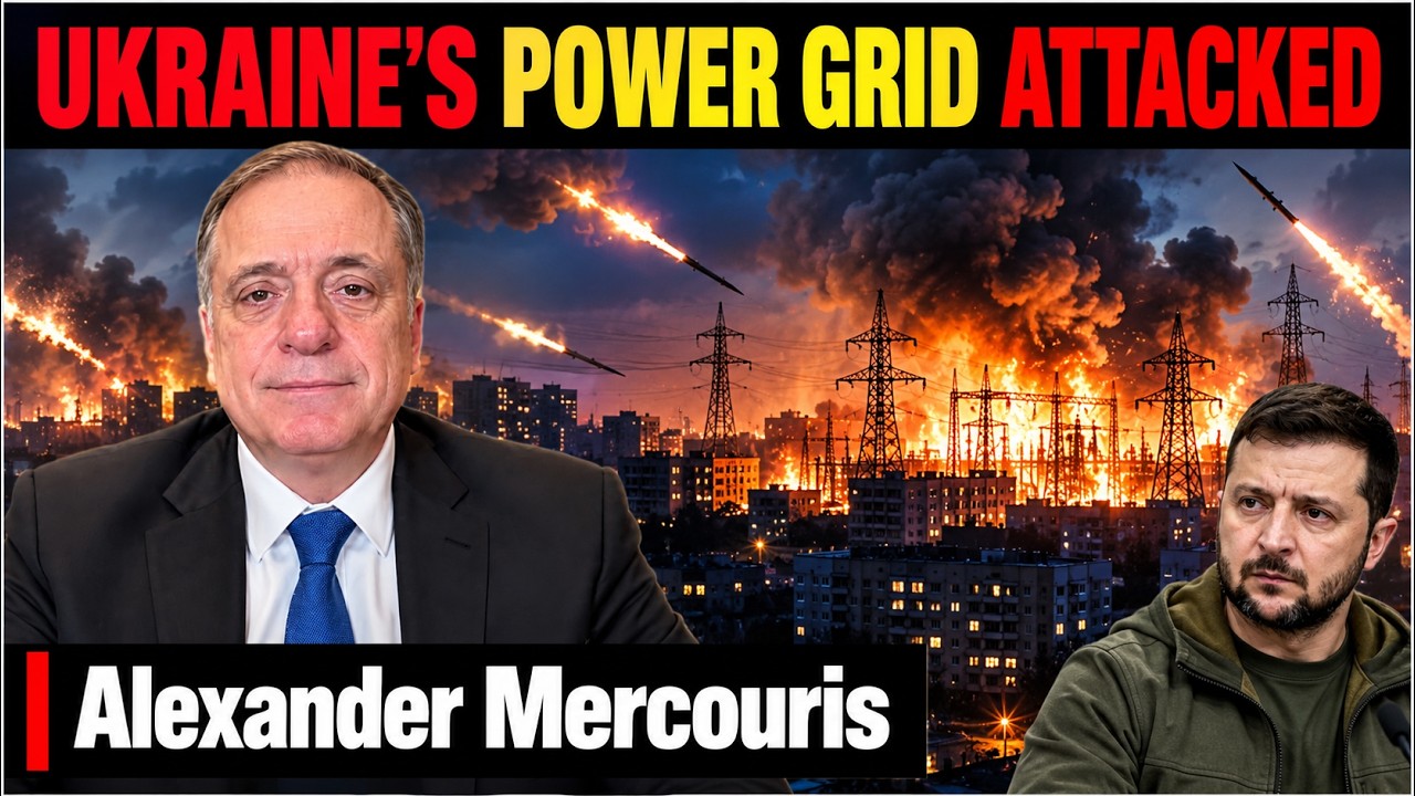 RUSSIA ATTACKS UKRAINE&rsquo;S POWER GRID &mdash; KYIV PLUNGES INTO DARKNESS | Alexander Mercouris