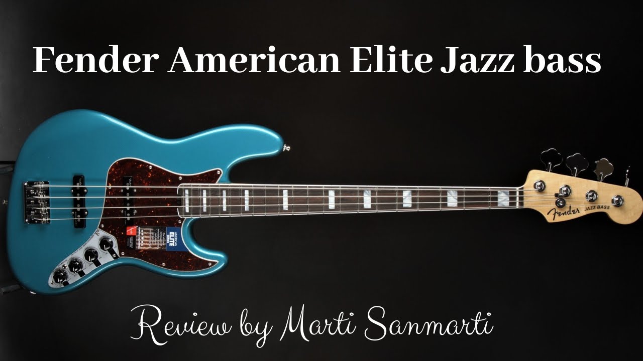Fender American Elite Jazz Bass Review. Great active jazz bass!