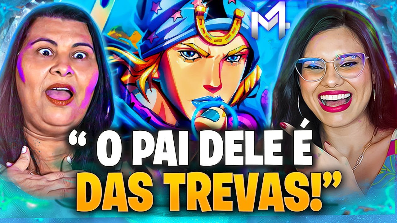 MÃE CRISTÃ CONHECE JOHNNY JOESTAR! 😱 (Jojo’s Bizarre Adventure) - Tusk | M4rkim