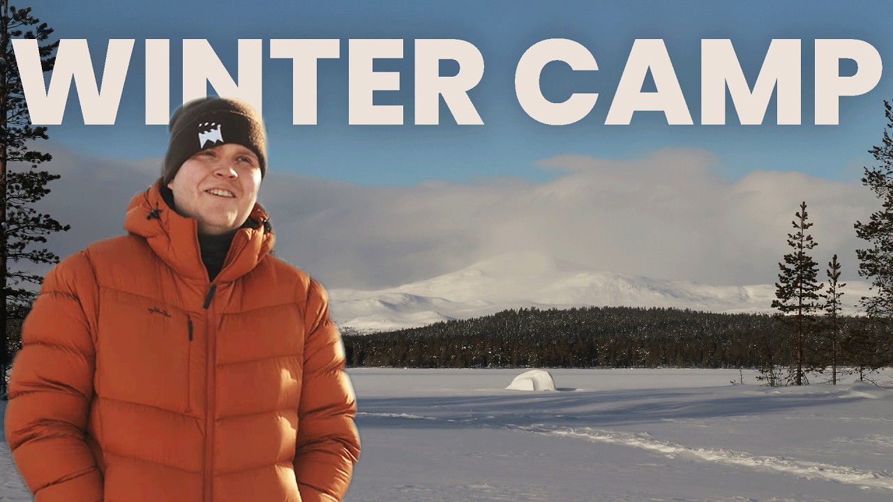 Winter camping in the norwegian mountains [english subtitles]