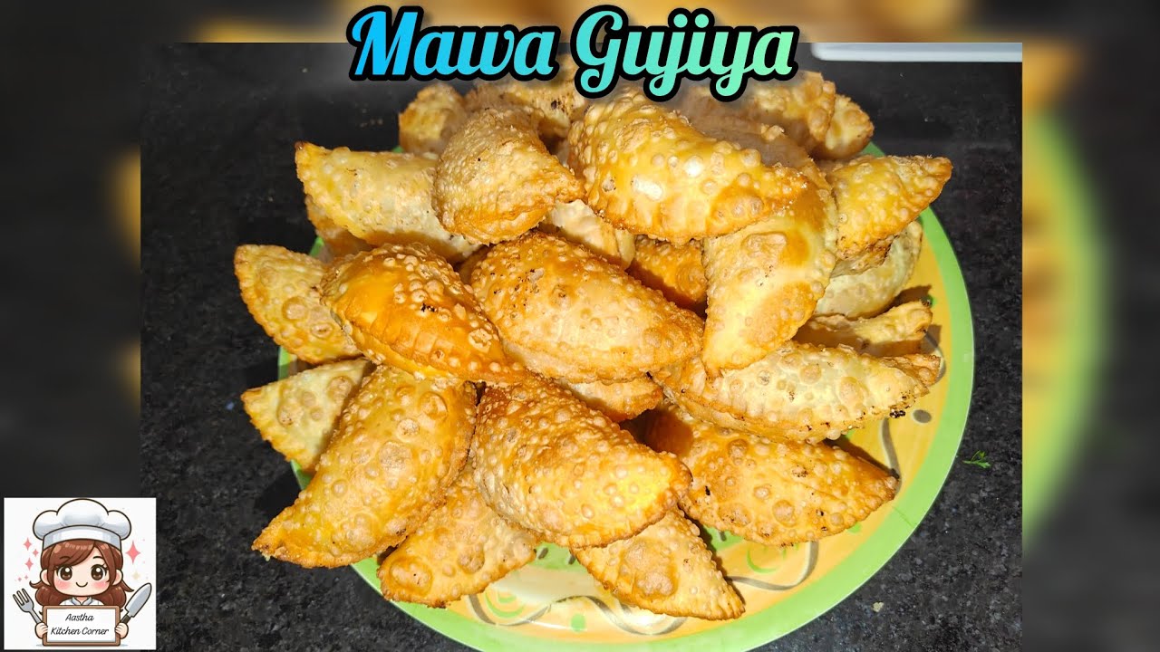 Khasta Gujiya|Mawa Gujiya|Holi Special Gujiya |Aastha Kitchen Corner|#viral #recipe #food #gujiya 