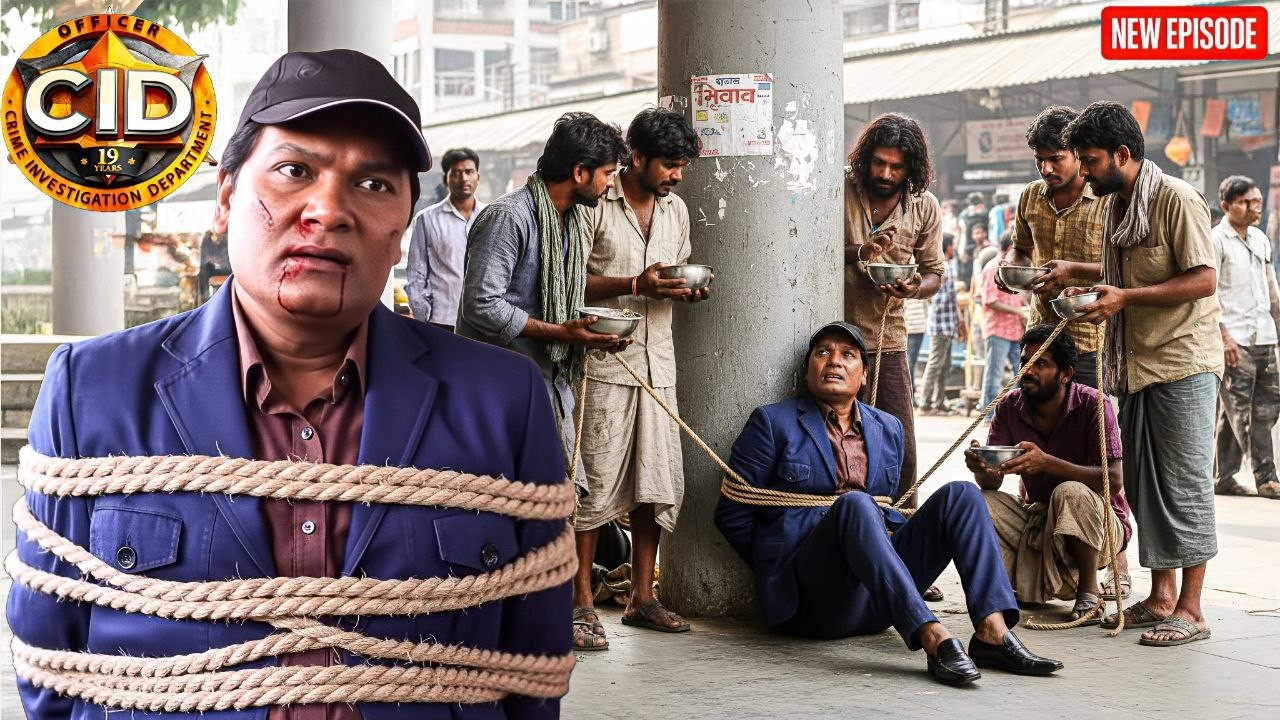 भिखारियों ने Abhijeet को रस्सी से बांधकर मांगी भीक ! || CID | Latest Episode ||