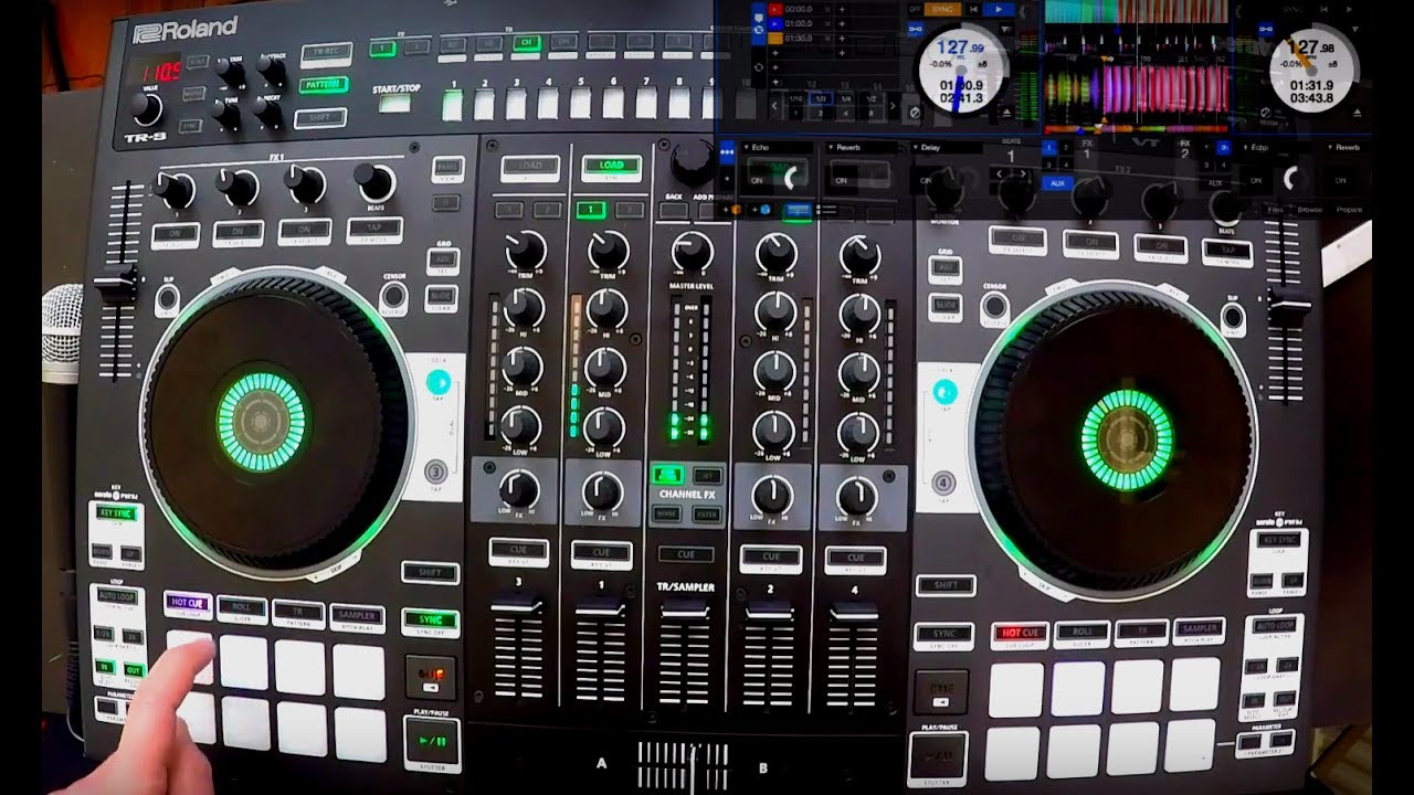 Roland DJ-808 Controlador y Sequenciador Serato DJ Revisión