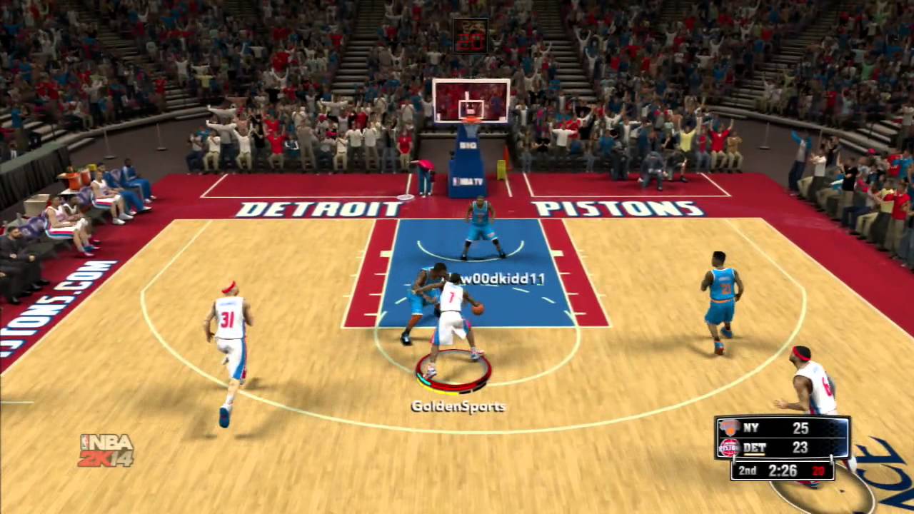 NBA 2k14 :: NBA 2k14 Online Ranked  :: Rebounding Juggernuat :: Pistons Vs. Knicks :: NBA2k14