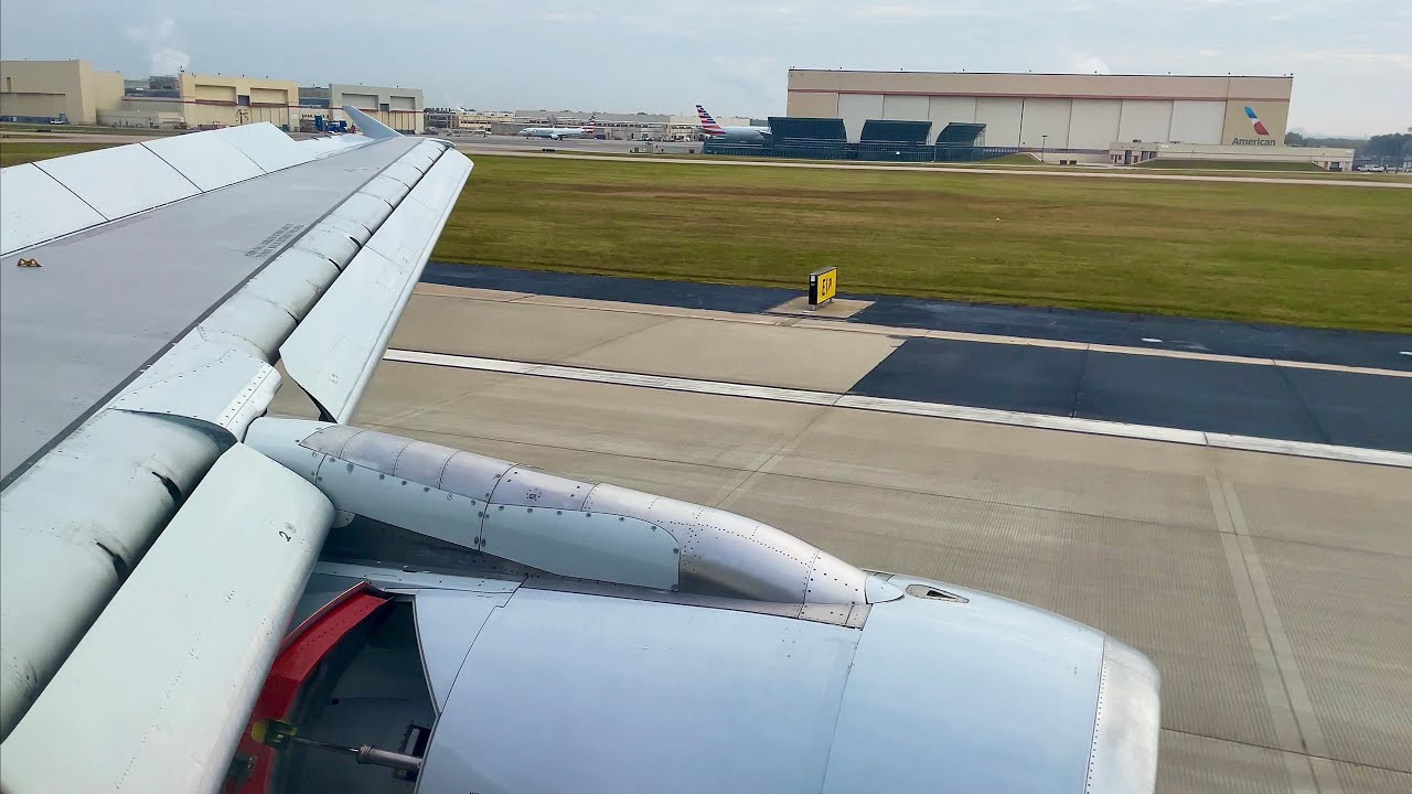 [4K] – Reverser Action & Tulsa Landing – American – Airbus A319-100 – TUL – N770UW – SCS Ep. 756