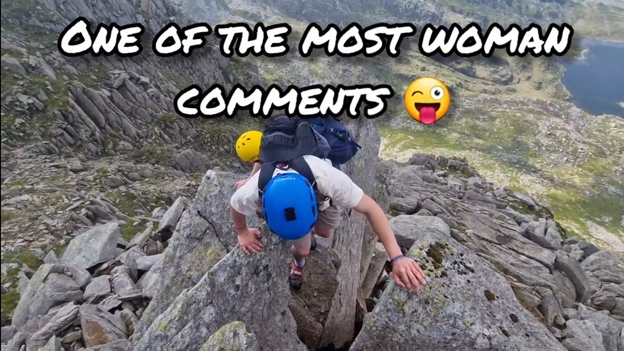 East Gully Ridge, Glyder Fach, Grade 3 Scramble, 3 star #mountaineering #scrambler