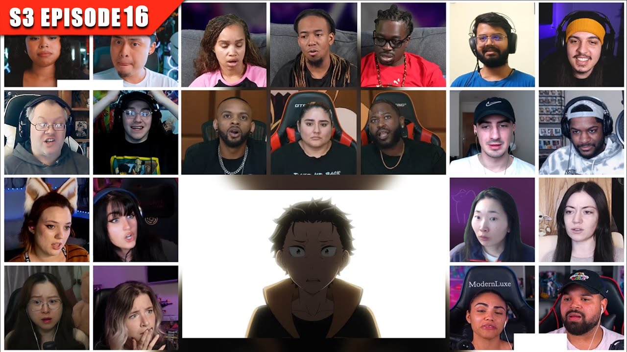 [Full Episode] Re:Zero Season 3 Episode 16 Reaction Mashup | Re:ゼロから始める異世界生活