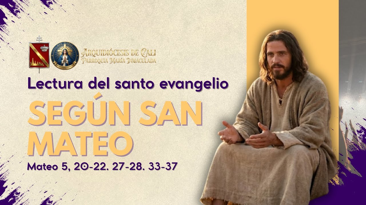 Domingo 15 de febrero 2026 - Evangelio y homilía Pbro. Albert Madroñero Gutierrez.