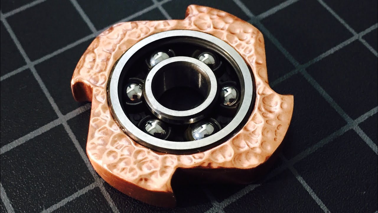 Second Look: Yardwerx Dab Copper Fidget Spinner with Swiss 6 bearing