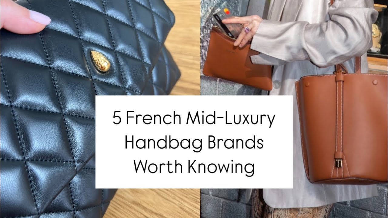 5 French Mid-Luxury Handbag Brands Worth Knowing ✨