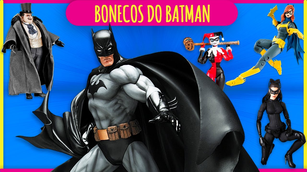 TOP 10: OS MELHORES BONECOS DO BATMAN