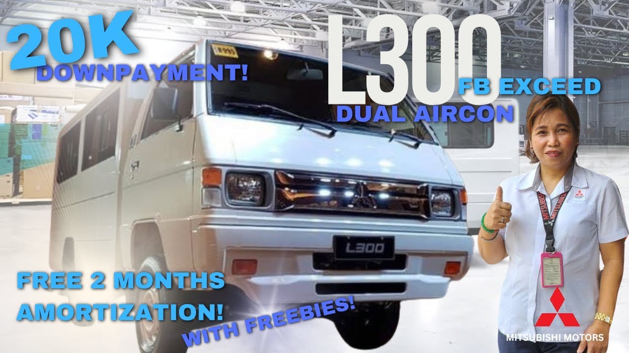 L300 FB EXCEED DUAL AIRCON 2024! LOW DOWNPAYMENT AND MORE FREEBIES! #mitsubishi #l300 #automobile