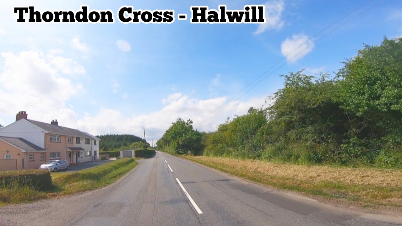 A drive with us production 23/06/23 Thorndon Cross - Halwill West Devon countryside England GoPro UK