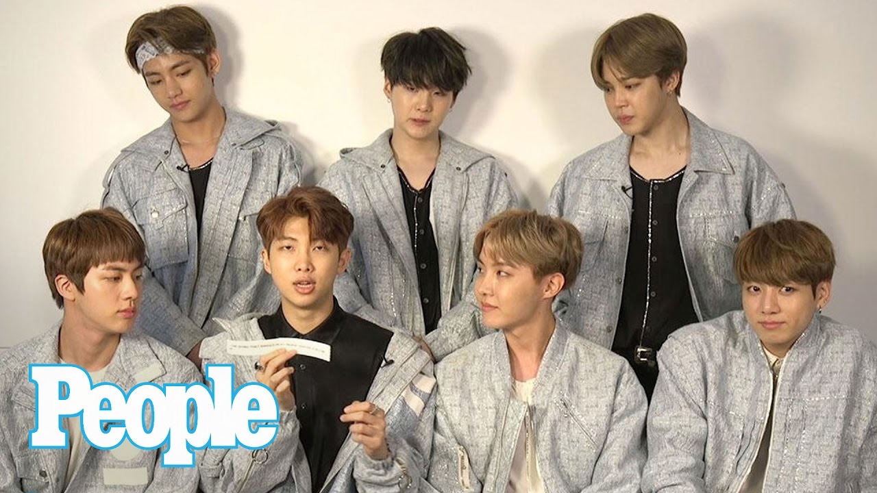 K-Pop Group BTS On Kanye West, Drake, Korean Snacks & More In Confess Sesh | People NOW | People