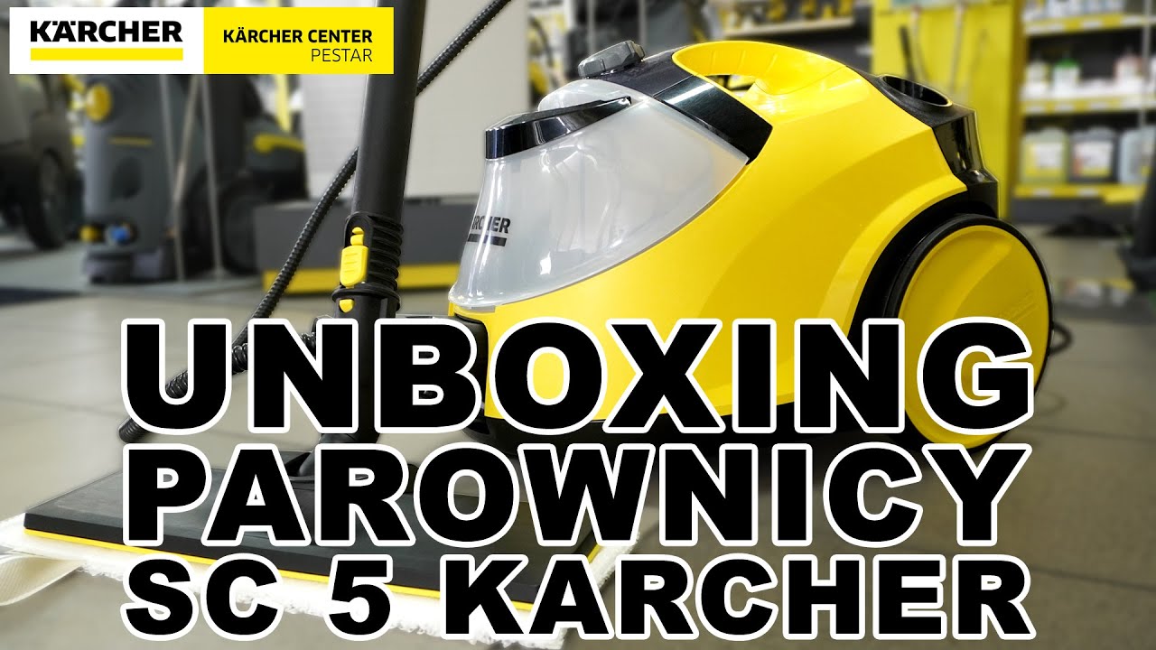 UNBOXING Parownicy SC 5 EasyFix Karcher