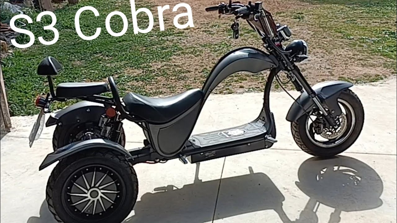 S3 Cobra #motoelectrica #3rueda