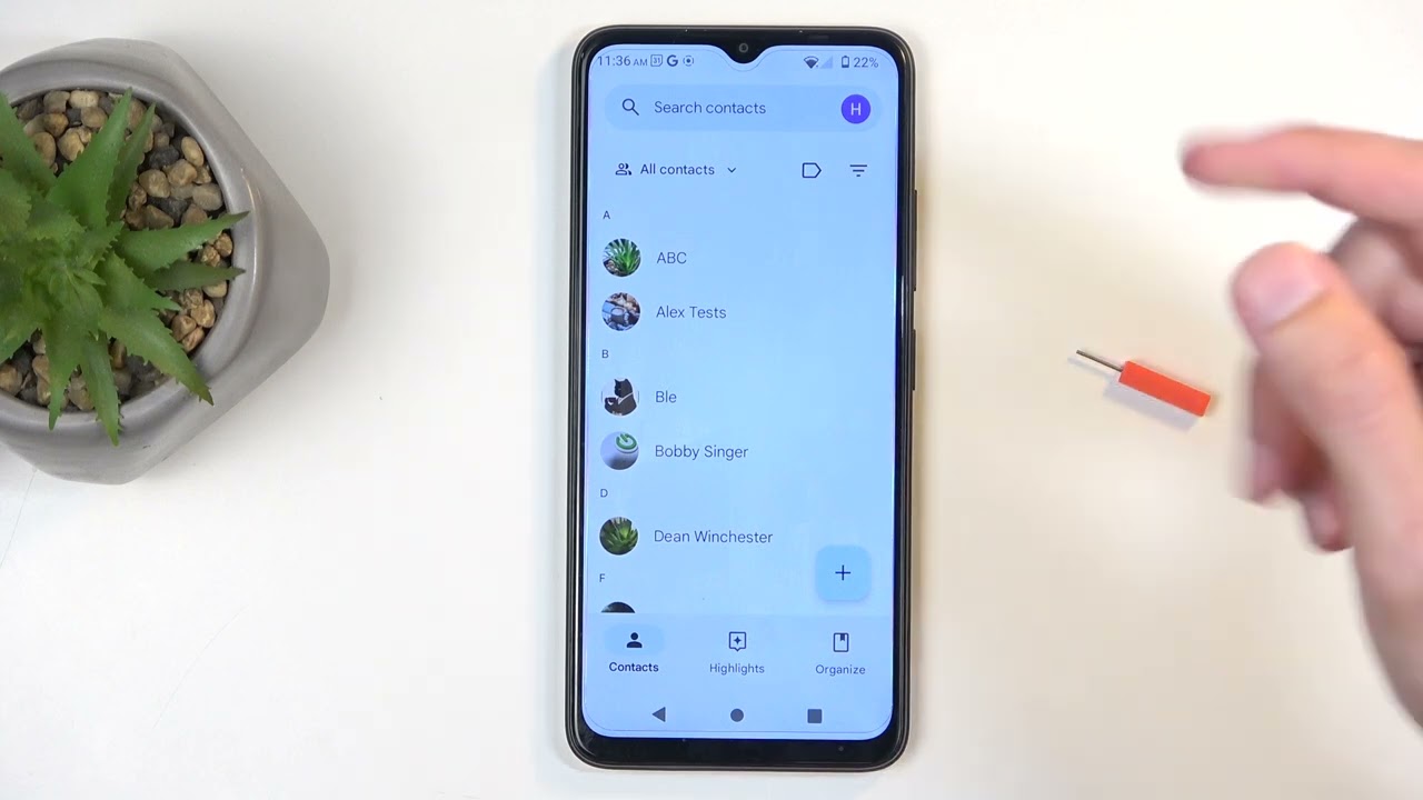 Как импортировать контакты с SIM-карты на ZTE Blade A34 | Пошаговое руководство