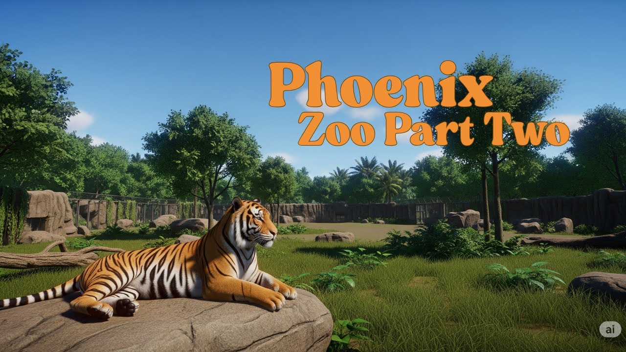 Phoenix Zoo Full Tour 2025 - Part Two