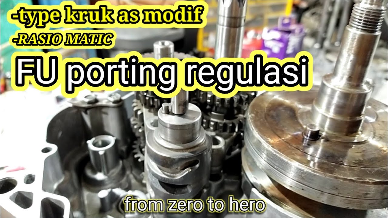 TYPE KRUK AS MODIF DAN GIRBOX MATIC FU PORTING REGULASI