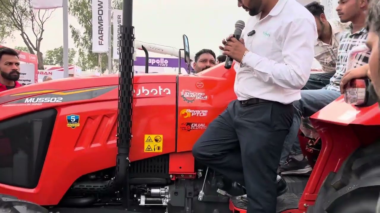 जापानी Tractor "कुबोटा ट्रैक्टर की विशेषताएं और वाइब्रेशन परीक्षण" Vibration Testing Escort Kubota