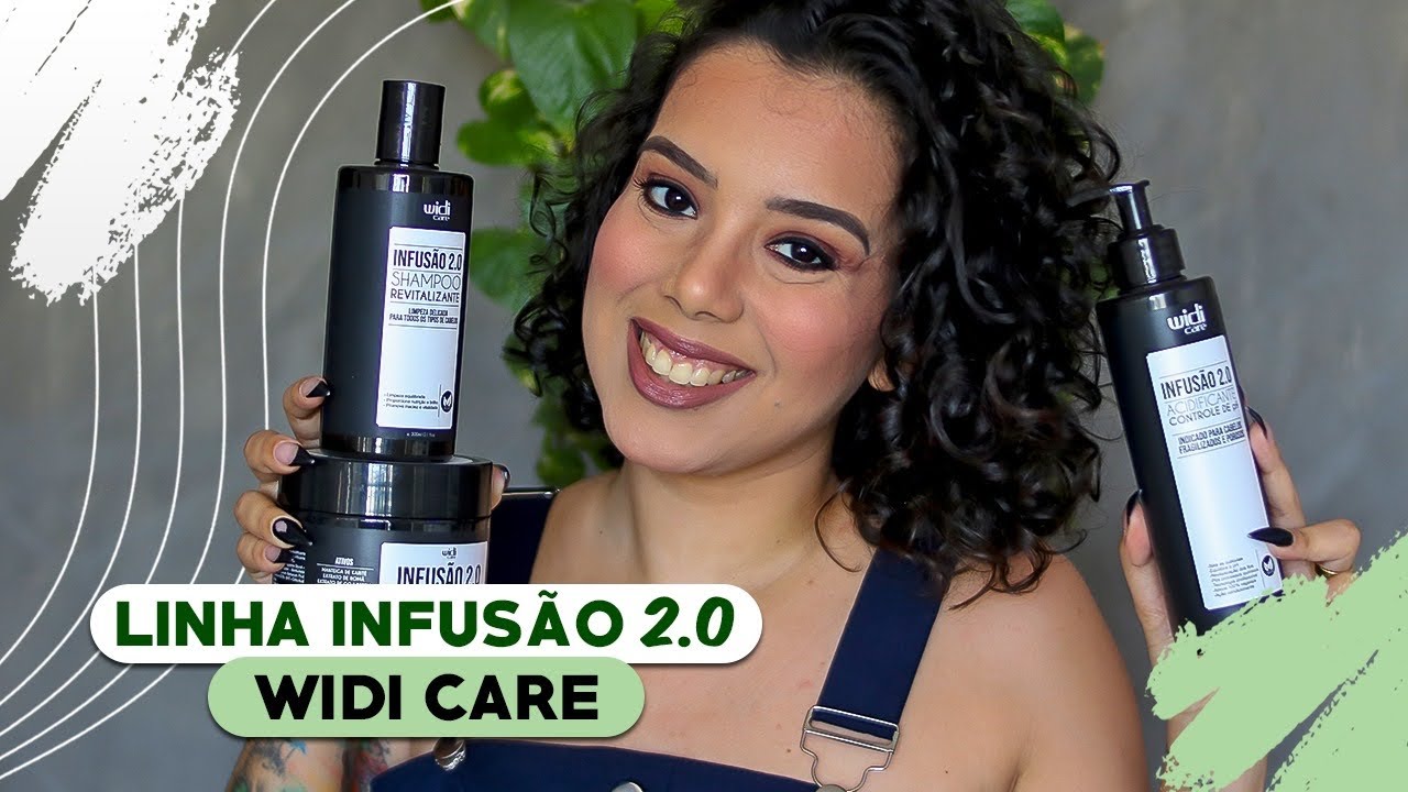 TESTANDO A LINHA INFUSÃO 2.0 DA WIDI CARE [ NO E LOW POO ]- Tamires Maia