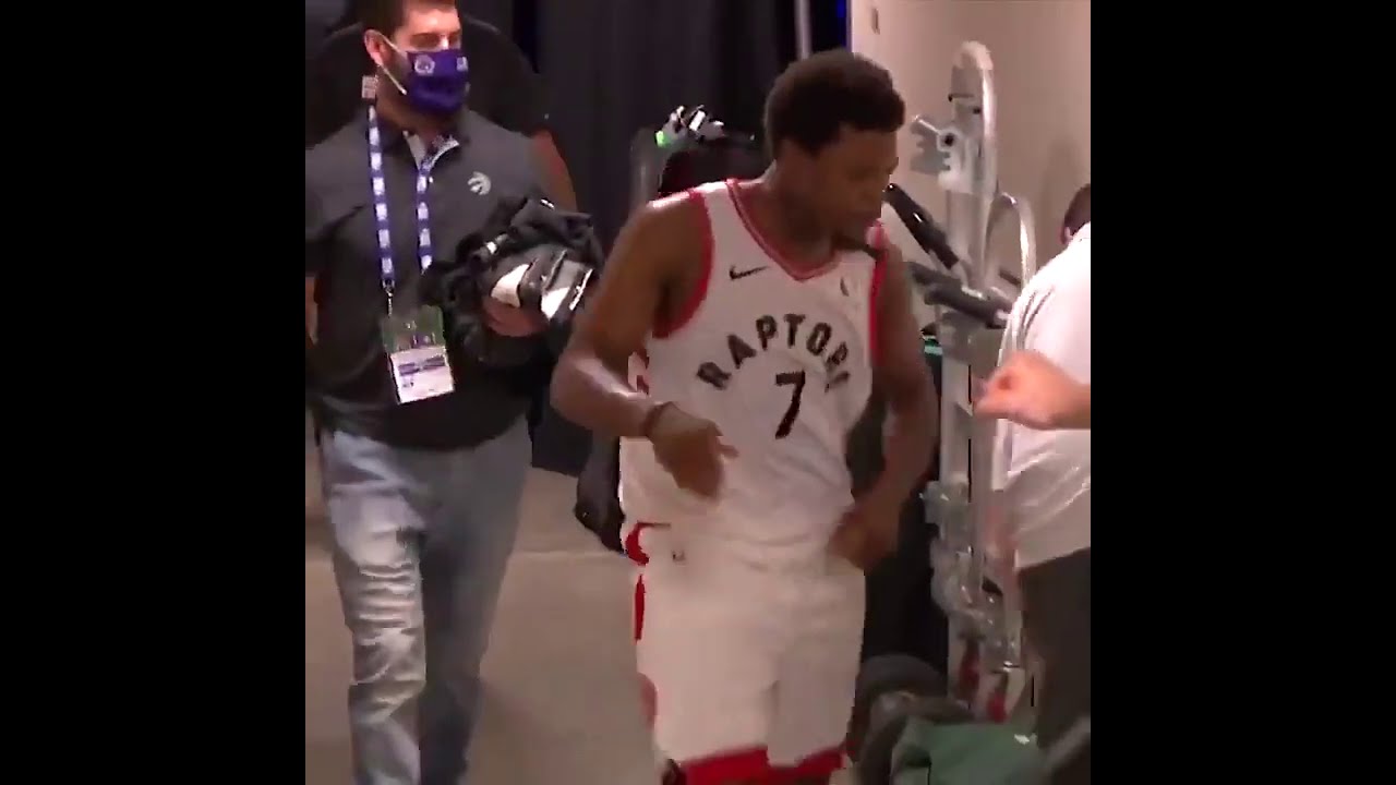 Kyle Lowry with a HARD Ass Slap to Equipment Manager