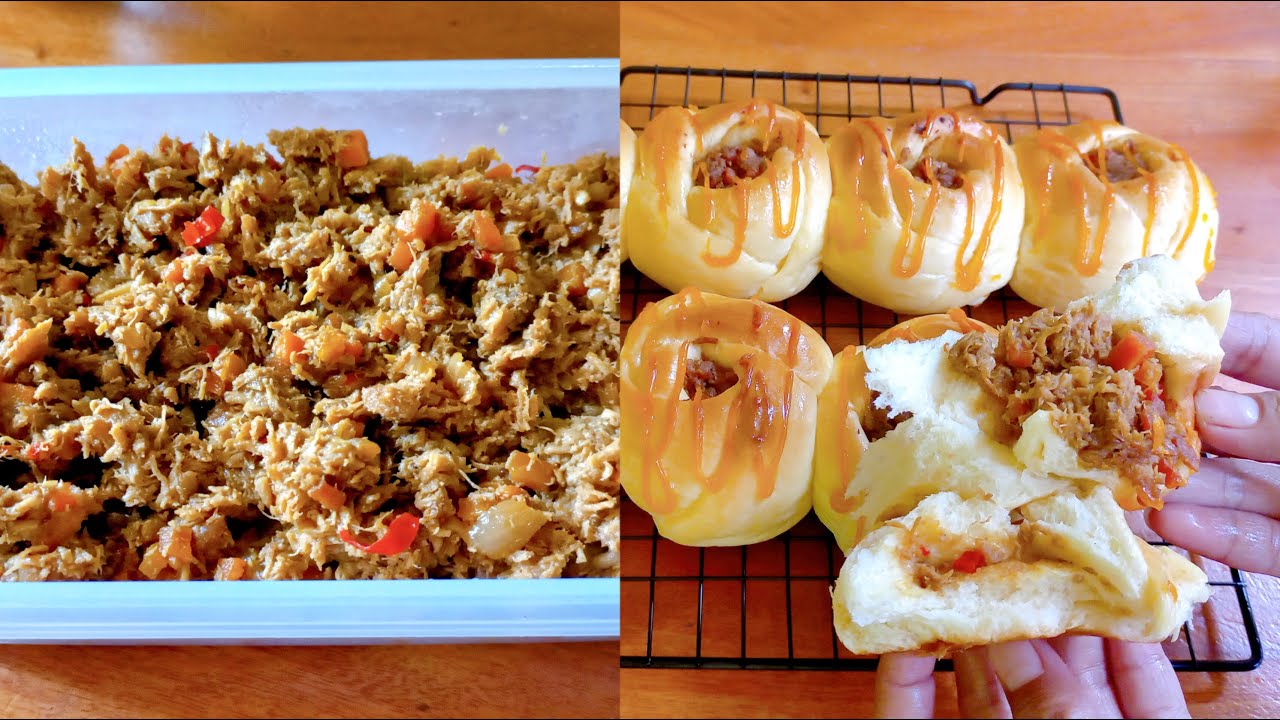 Resep isian daging ayam cincang | Cara membuat isian daging ayam untuk roti, roti goreng dll