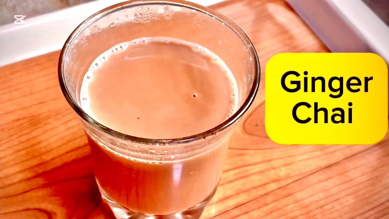Healthy & Soothing Ginger Tea - A Bold Ginger Kick by Safeda Kitchen (Prof Sahibzada)