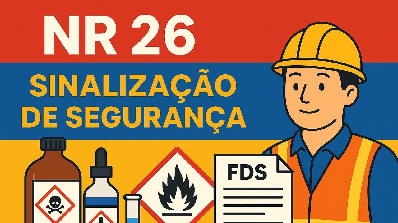 Aula 02| 🧴 NR 26 na prática: Rotulagem, GHS e Fichas de Segurança explicadas!