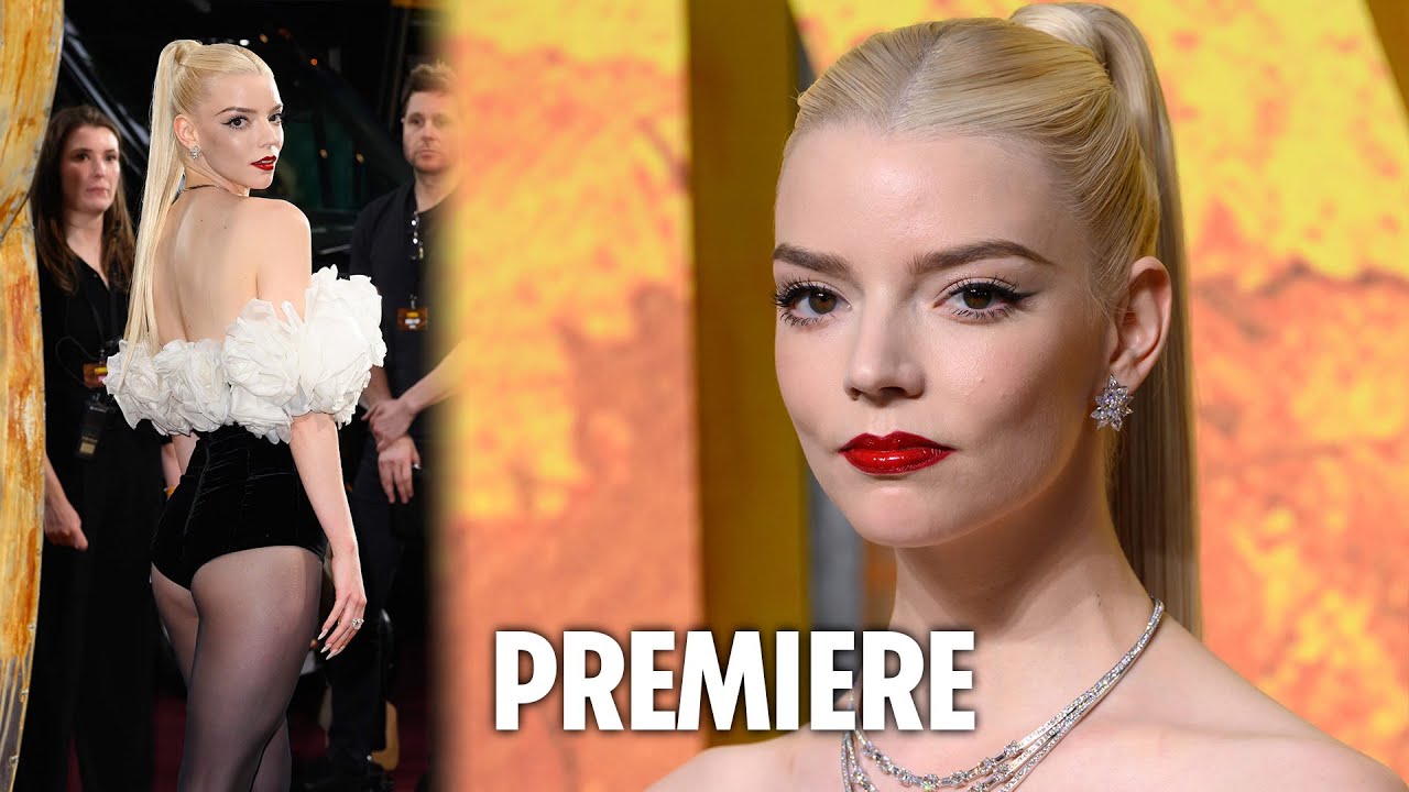 Anya Taylor-Joy's daring display for Furiosa: A Mad Max Saga premiere red carpet