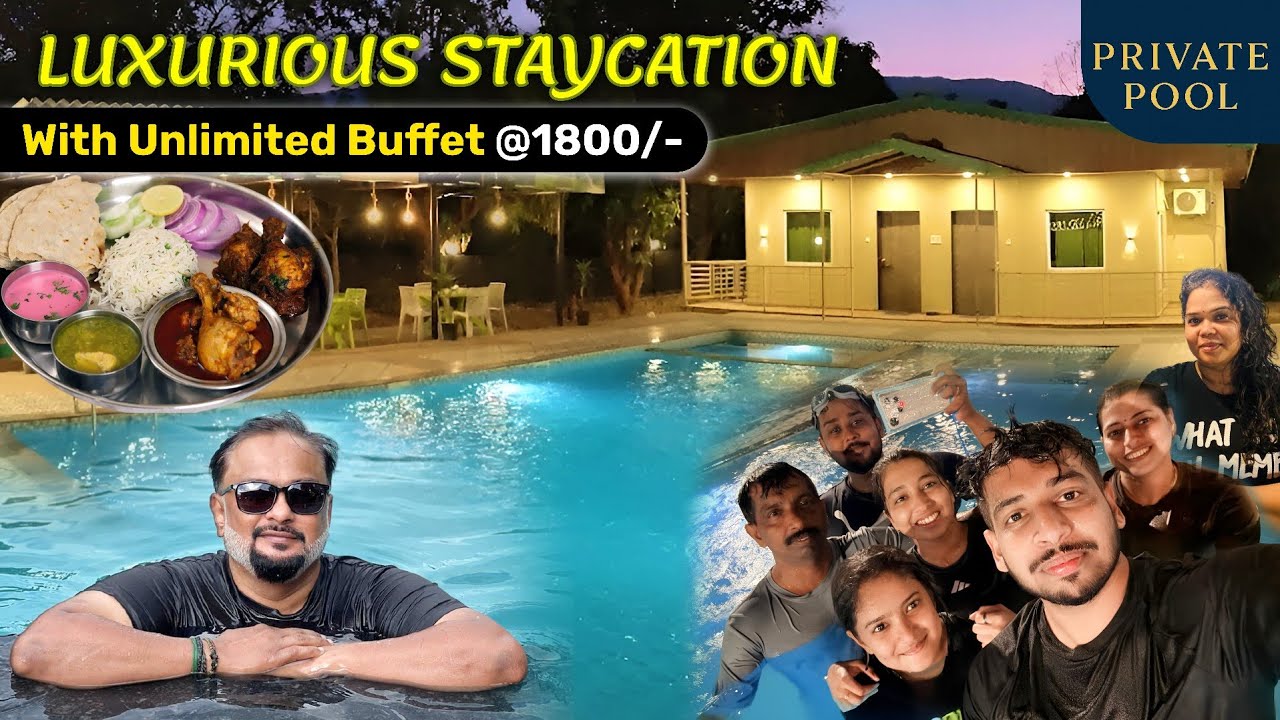 ₹1800/- For Ultimate Staycation at Sunview Resort | Private Pool, Luxury Rooms & Unlimited Buffet 