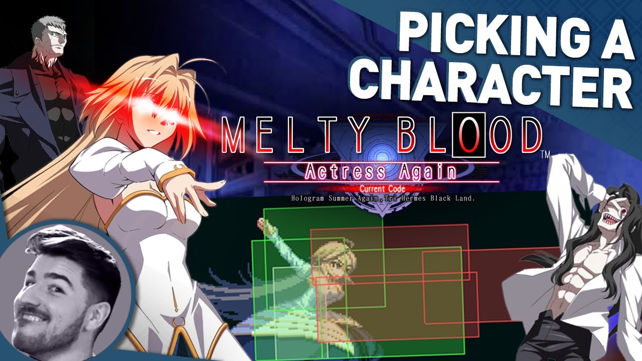 Sajam Learns Melty Blood | Step 1: Trying Out Characters