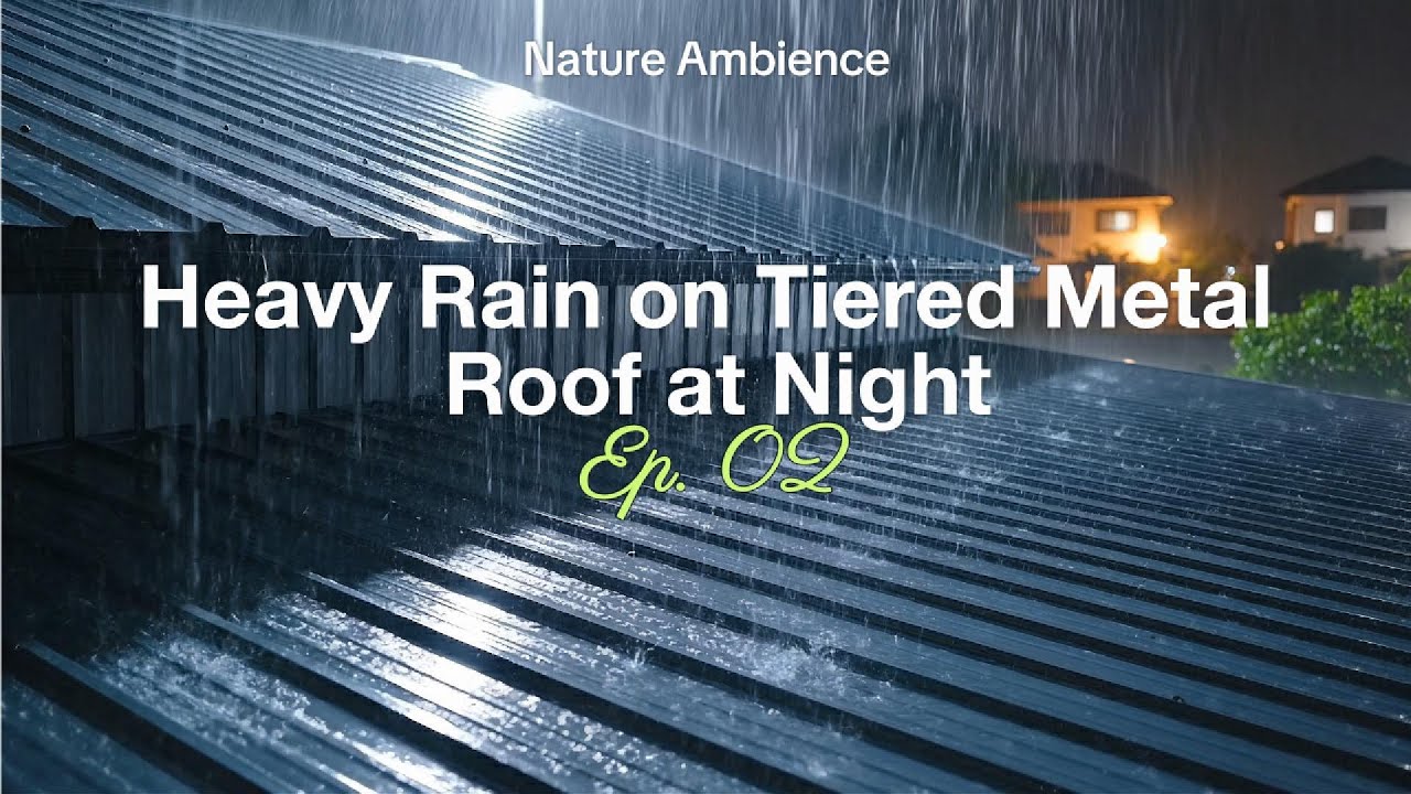 Outdoor Rain Sounds for Deep Sleep & Relaxation
