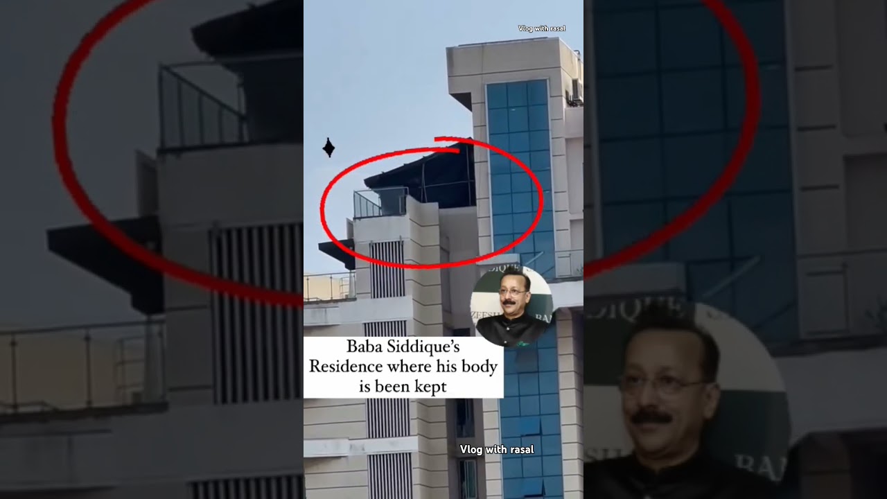 Baba Siddiqui residence #viralvideo