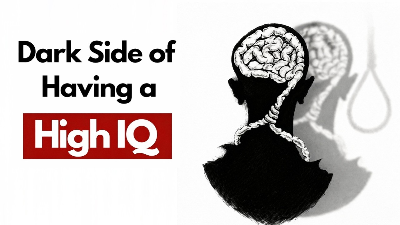 Темная сторона чрезвычайно высокого IQ (он медленно поглощает вас)